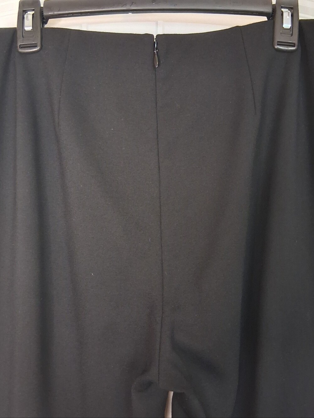 Rag & Bone Irina Kick Flare Midrise Ankle Pintuck Stretch Ponte Pants Sz M Black - Picture 5 of 12